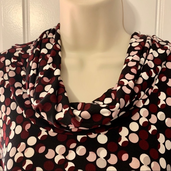 Brand New Chaus Cowl Neck Work Top / Blouse Small - Picture 4 of 6